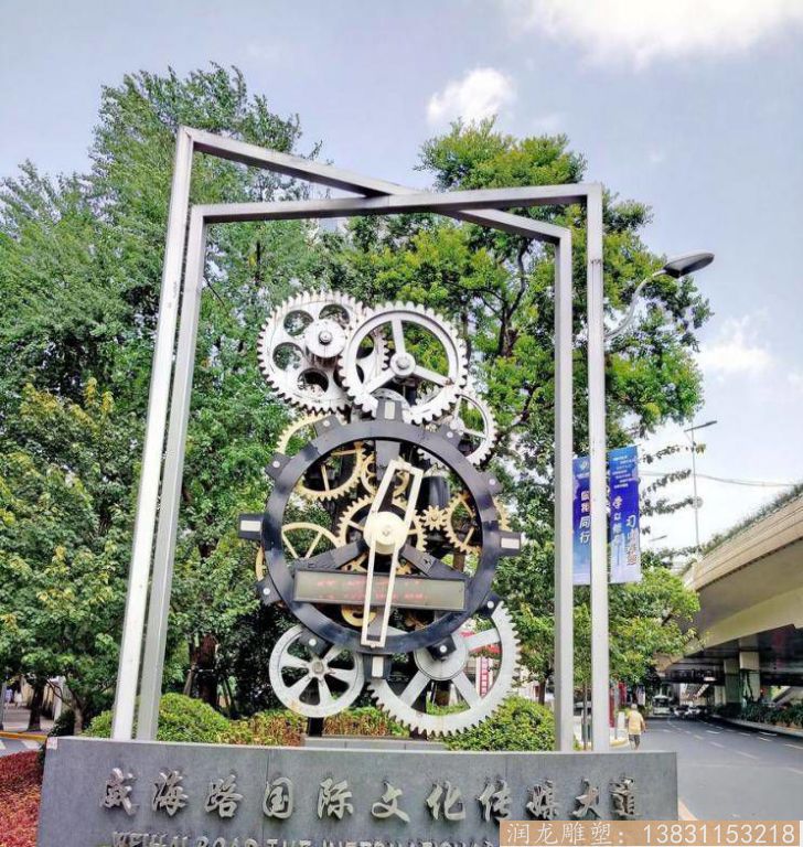 城市不锈钢景观雕塑